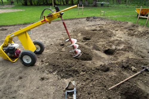 Digging And Setting Post Holes